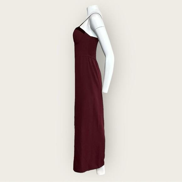 NWOT | B.O.G Collection | Sleeveless Jumpsuit | Burgundy | Small?? - Picture 4 of 13